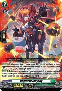 Rupturan Ladybug - DZ-BT09: Super Brave Detonation - Cardfight Vanguard card