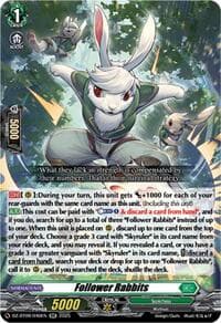 Follower Rabbits - DZ-BT09: Super Brave Detonation - Cardfight Vanguard card