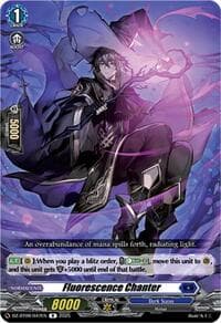 Fluorescence Chanter - DZ-BT09: Super Brave Detonation - Cardfight Vanguard card