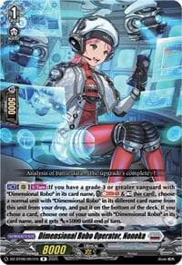 Dimensional Robo Operator, Nonoka - DZ-BT09: Super Brave Detonation - Cardfight Vanguard card