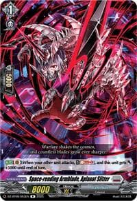 Space-rending Armblade, Aplanat Slitter - DZ-BT09: Super Brave Detonation - Cardfight Vanguard card