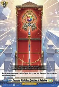 Treasure Staff That Sparkles in Rainbow - DZ-BT09: Super Brave Detonation - Cardfight Vanguard card