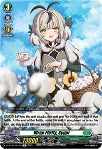Wrap Fluffy, Syppi - DZ-BT09: Super Brave Detonation - Cardfight Vanguard card