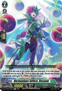 Harmonious Inflore, Roseum - DZ-BT09: Super Brave Detonation - Cardfight Vanguard card