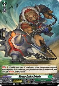 Heavy Spike Grizzly - DZ-BT09: Super Brave Detonation - Cardfight Vanguard card