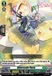 Bitterscale Pieris - DZ-BT09: Super Brave Detonation - Cardfight Vanguard card