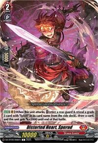 Distorted Heart, Sperod - DZ-BT09: Super Brave Detonation - Cardfight Vanguard card