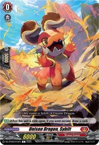 Unison Dragon, Sybilt - DZ-BT09: Super Brave Detonation - Cardfight Vanguard card
