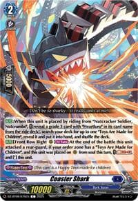 Coaster Shark - DZ-BT09: Super Brave Detonation - Cardfight Vanguard card