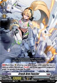 Crush Arm Fancier - DZ-BT09: Super Brave Detonation - Cardfight Vanguard card