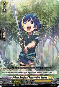 Nebula Knight of Succession, Serius - DZ-BT09: Super Brave Detonation - Cardfight Vanguard card