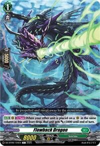 Flowback Dragon - DZ-BT09: Super Brave Detonation - Cardfight Vanguard card
