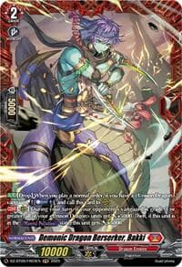 Demonic Dragon Berserker, Bakki (FR) - DZ-BT09: Super Brave Detonation - Cardfight Vanguard card