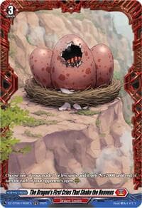 The Dragon's First Cries That Shake the Heavens (FR) - DZ-BT09: Super Brave Detonation - Cardfight Vanguard card