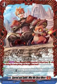Sperod and Sybilt, Who We Once Were (FR) - DZ-BT09: Super Brave Detonation - Cardfight Vanguard card