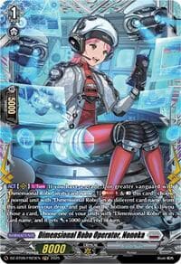 Dimensional Robo Operator, Nonoka (FR) - DZ-BT09: Super Brave Detonation - Cardfight Vanguard card