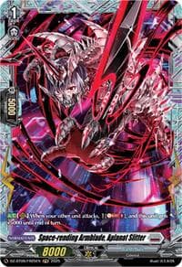 Space-rending Armblade, Aplanat Slitter (FR) - DZ-BT09: Super Brave Detonation - Cardfight Vanguard card