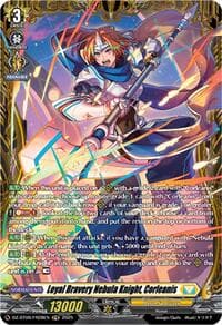 Loyal Bravery Nebula Knight, Corleanis (FR) - DZ-BT09: Super Brave Detonation - Cardfight Vanguard card