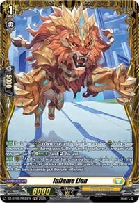 Inflame Lion (FR) - DZ-BT09: Super Brave Detonation - Cardfight Vanguard card