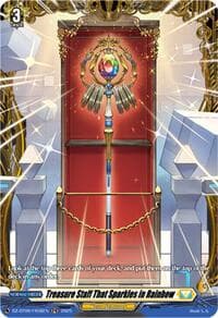 Treasure Staff That Sparkles in Rainbow (FR) - DZ-BT09: Super Brave Detonation - Cardfight Vanguard card