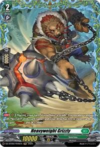 Heavyweight Grizzly (FR) - DZ-BT09: Super Brave Detonation - Cardfight Vanguard card