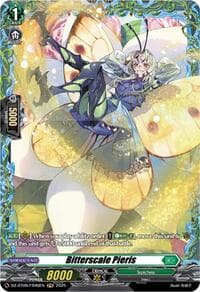 Bitterscale Pieris (FR) - DZ-BT09: Super Brave Detonation - Cardfight Vanguard card