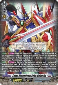 Super Dimensional Robo, Daiyusha (Re+) - DZ-BT09: Super Brave Detonation - Cardfight Vanguard card