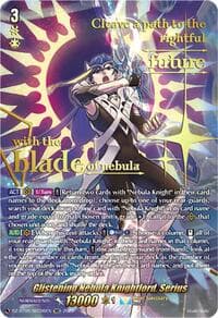Glistening Nebula Knightlord, Serius (SEC) - DZ-BT09: Super Brave Detonation - Cardfight Vanguard card