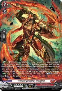 Lizard Soldier, Yenjun (SR) - DZ-BT09: Super Brave Detonation - Cardfight Vanguard card