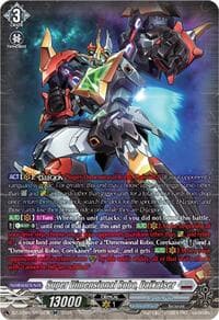 Super Dimensional Robo, Daikaiser (SR) - DZ-BT09: Super Brave Detonation - Cardfight Vanguard card