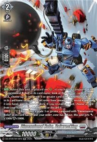 Dimensional Robo, Daiwrecking (SR) - DZ-BT09: Super Brave Detonation - Cardfight Vanguard card
