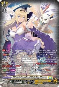 Ultimate Regalia of Almighty, Minerva (SR) - DZ-BT09: Super Brave Detonation - Cardfight Vanguard card