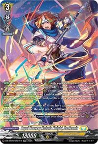 Loyal Bravery Nebula Knight, Corleanis (SR) - DZ-BT09: Super Brave Detonation - Cardfight Vanguard card