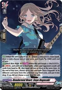 Unadorned Heart, Soyo Nagasaki (EXRRR) - DZ-BT09: Super Brave Detonation - Cardfight Vanguard card
