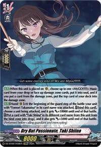 Dry But Passionate, Taki Shiina (EXRRR) - DZ-BT09: Super Brave Detonation - Cardfight Vanguard card
