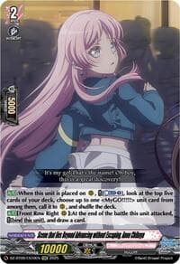 Scene that lies Beyond Advancing without Escaping, Anon Chihaya (EXC) - DZ-BT09: Super Brave Detonation - Cardfight Vanguard card