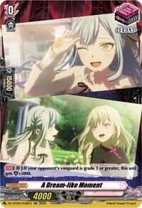 A Dream-like Moment (EXC) (DZ-BT09/EX36EN) - DZ-BT09: Super Brave Detonation - Cardfight Vanguard card