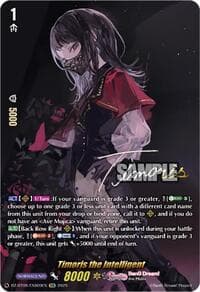 Timoris the Intelligent (EXS) - DZ-BT09: Super Brave Detonation - Cardfight Vanguard card