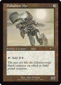 Palladium Myr (Retro Frame) - WPN & Gateway Promos - Magic: The Gathering card