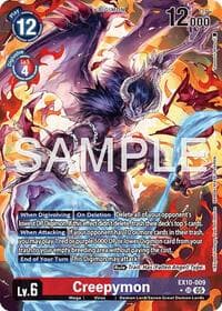 Creepymon (Alternate Art) - Sinister Order - Digimon Card Game card