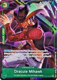 Dracule Mihawk (Illustration Box Vol.4) - One Piece Promotion Cards - One Piece Card Game card