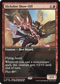 Slickshot Show-Off - Game Day & Store Championship Promos - Magic: The Gathering card