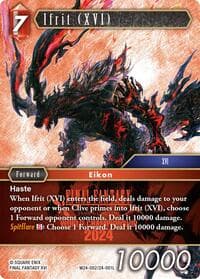 Ifrit (XVI) - World Champion Decks 2024 - Final Fantasy TCG card