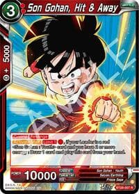 Son Gohan, Hit & Away - Prismatic Clash - Dragon Ball Super: Masters card