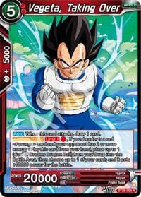 Vegeta, Taking Over - Prismatic Clash - Dragon Ball Super: Masters card