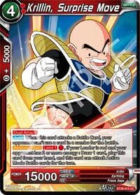 Krillin, Surprise Move - Prismatic Clash - Dragon Ball Super: Masters card