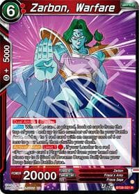 Zarbon, Warfare - Prismatic Clash - Dragon Ball Super: Masters card