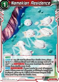 Namekian Residence - Prismatic Clash - Dragon Ball Super: Masters card
