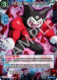 King Gomah, Power of the Evil Third Eye - Prismatic Clash - Dragon Ball Super: Masters card