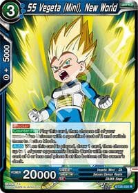 SS Vegeta (Mini), New World - Prismatic Clash - Dragon Ball Super: Masters card